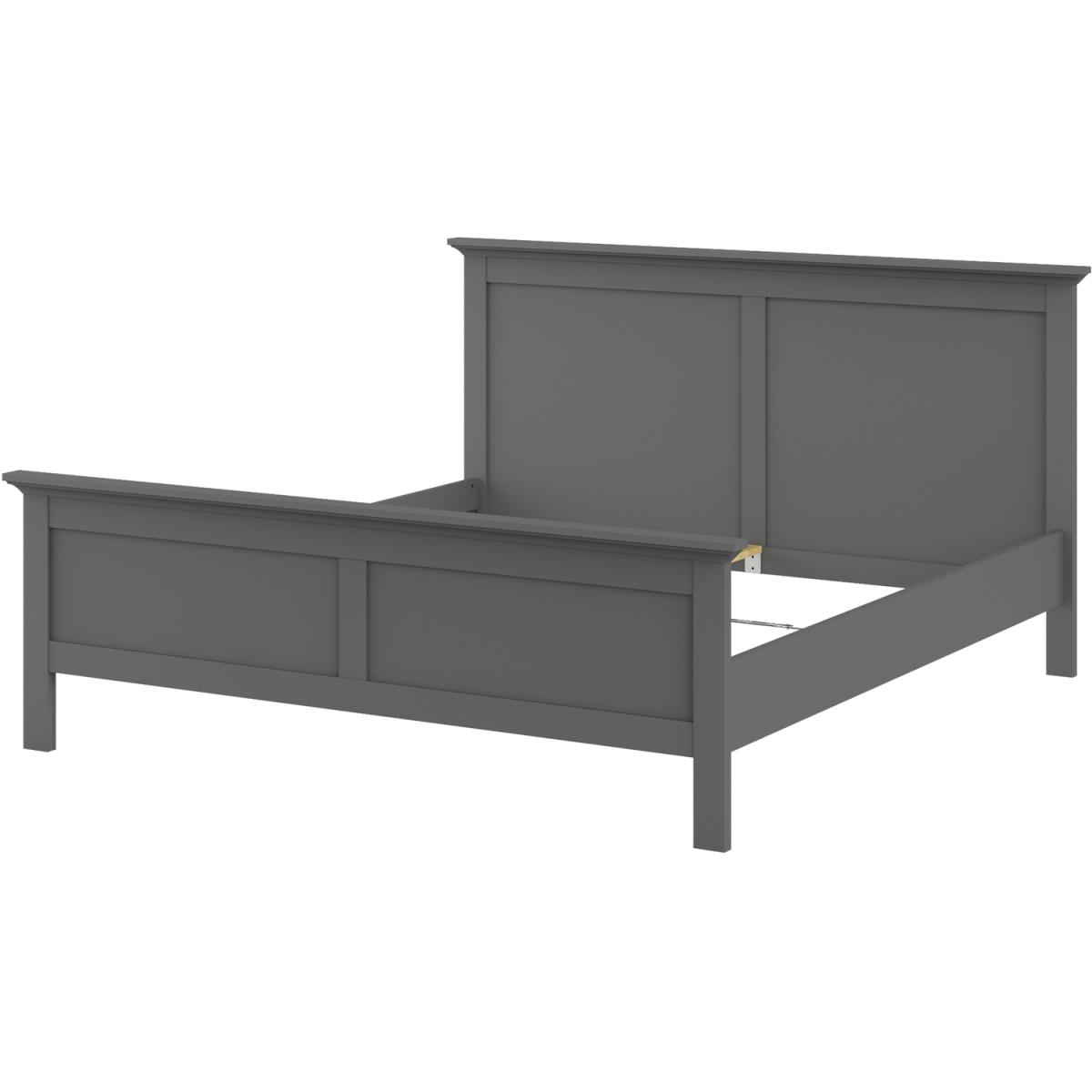 Jonas & James Belleville Bed - Matt Grey / Double – image 10