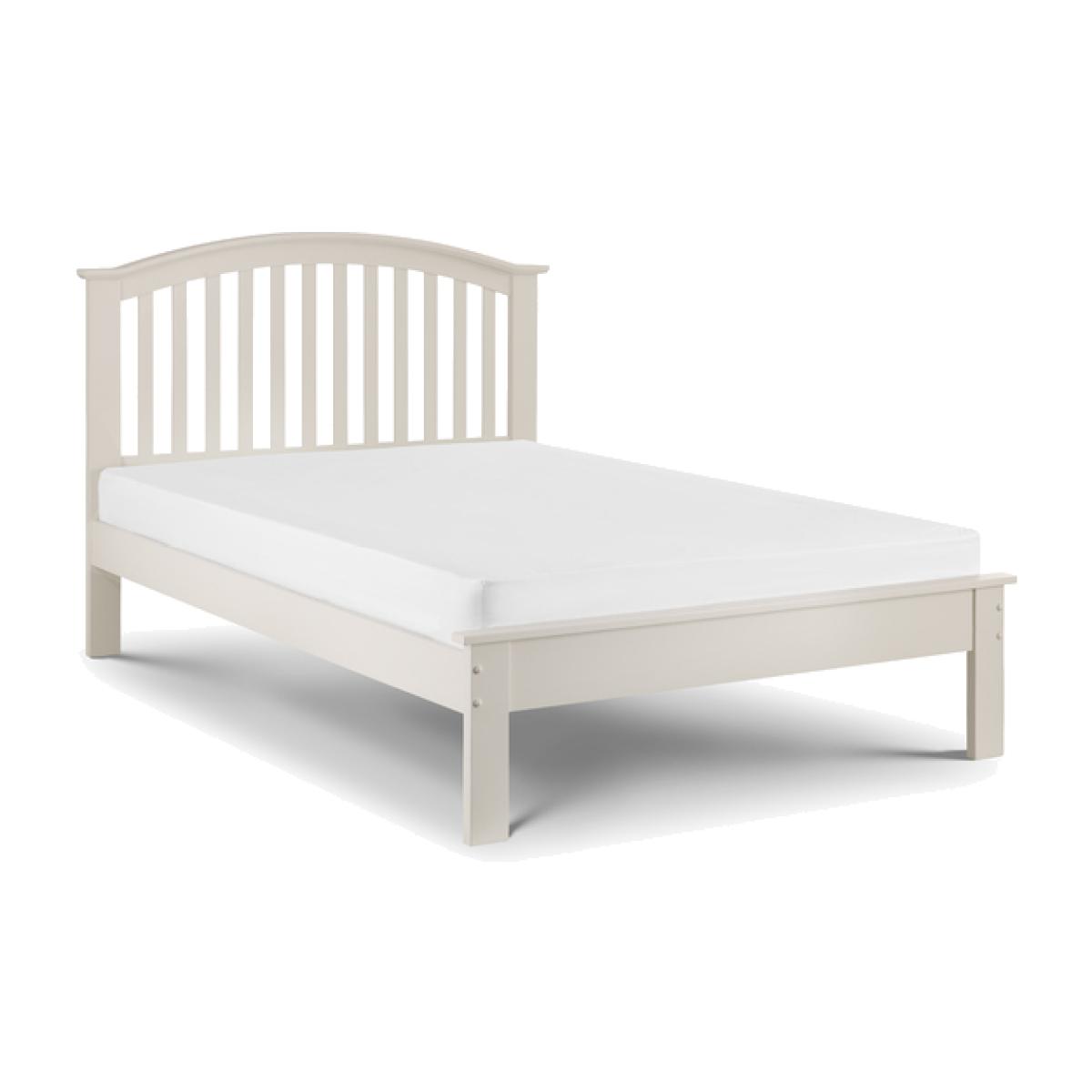 Olivia Bed - Stone White / Double