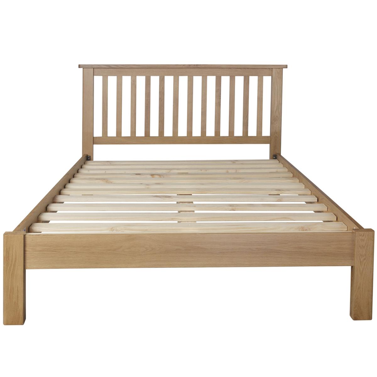 Cambridge Wooden Bed - Rustic Oak / Double – image 12