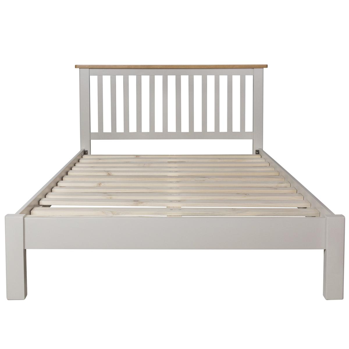 Cambridge Wooden Bed - Rustic Oak / Double – image 3