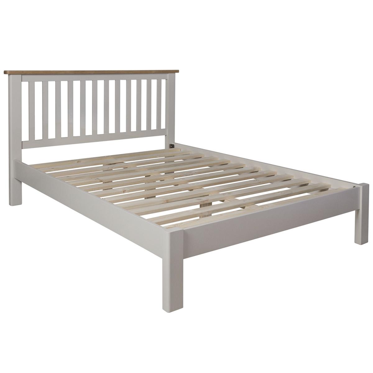 Cambridge Wooden Bed - Rustic Oak / Double – image 6