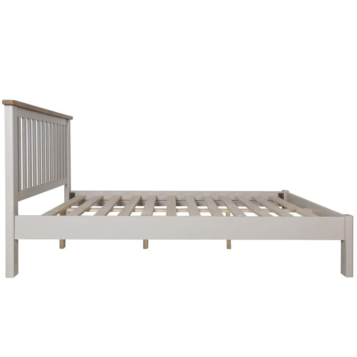 Cambridge Wooden Bed - Rustic Oak / Double – image 9
