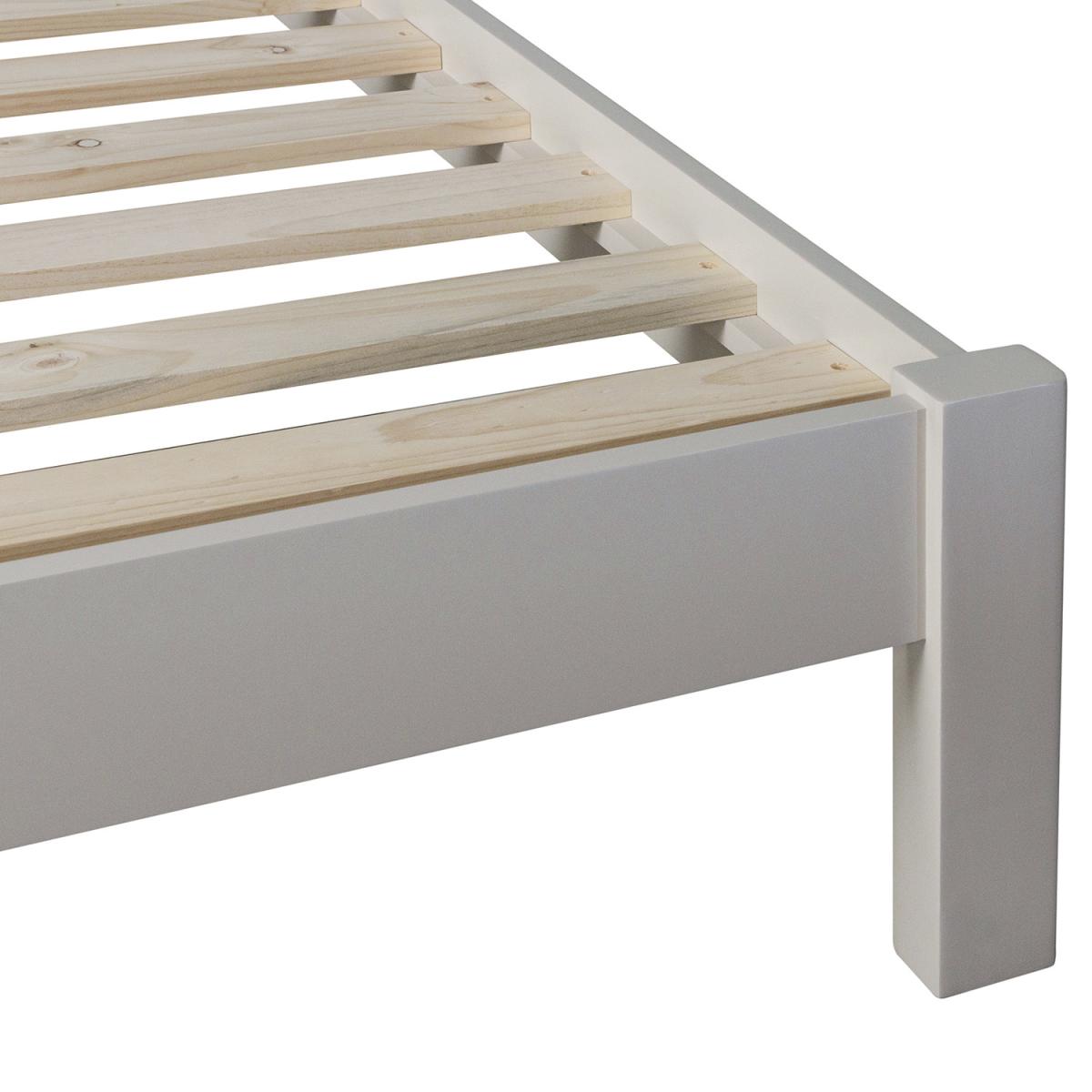 Cambridge Wooden Bed - Rustic Oak / Double – image 10