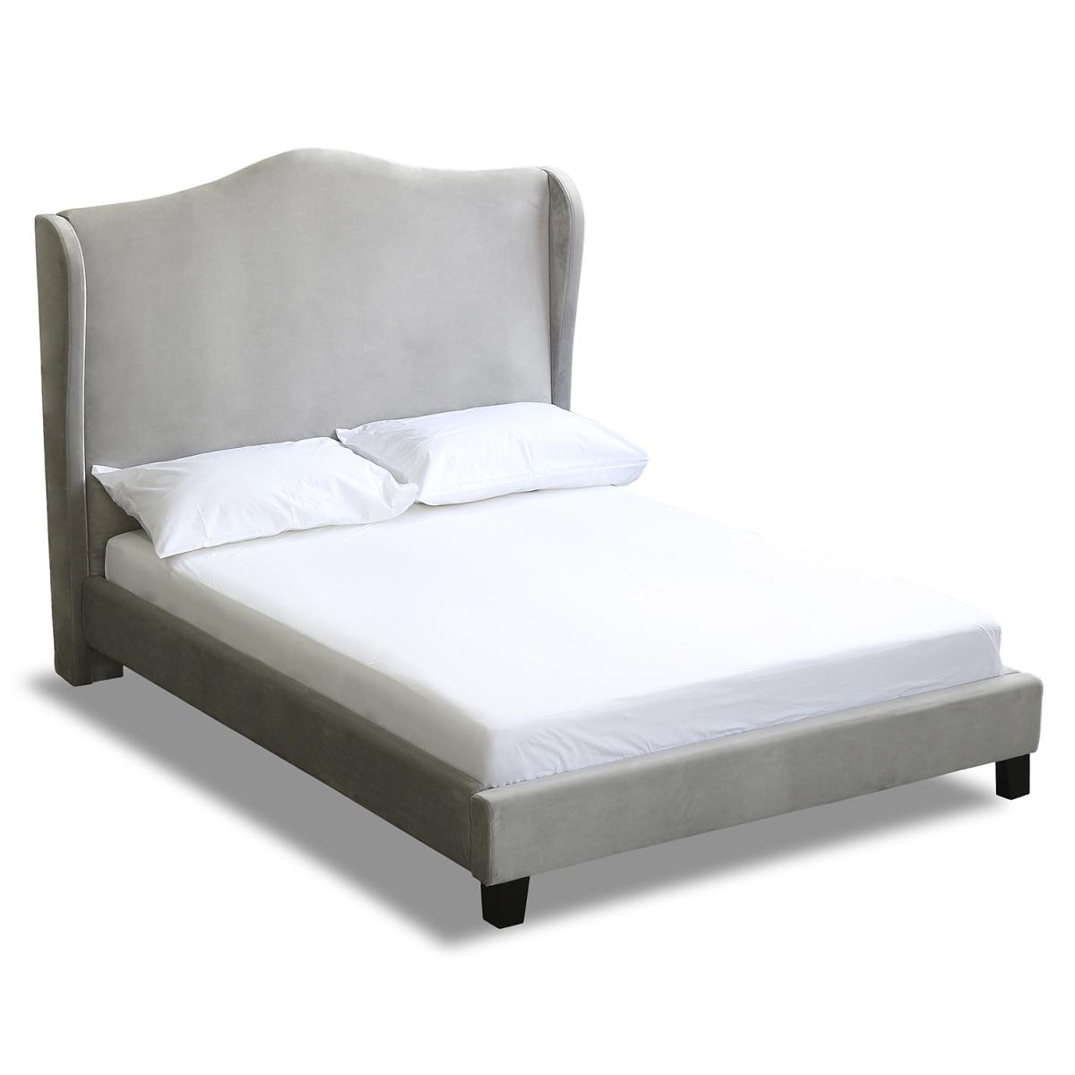 Chateaux Wing Bed Frame - Silver / Double – image 2