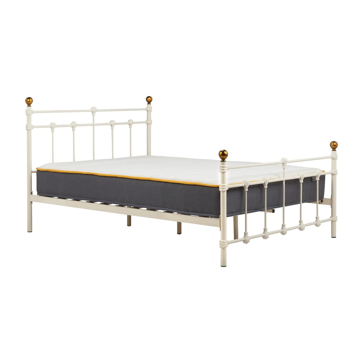 Birlea Atlas Bed - Yellow / Double