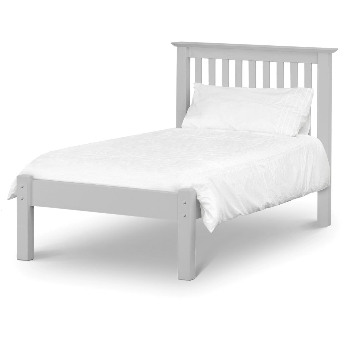 Barcelona Grey Double Bed - Dove Grey / Single – image 2