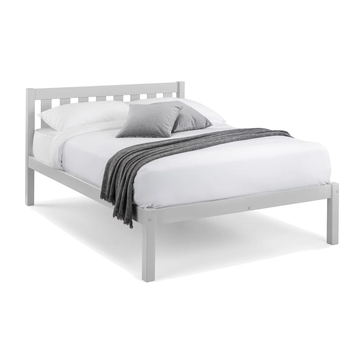 Luna Double Bed Dove Grey - Dove Grey