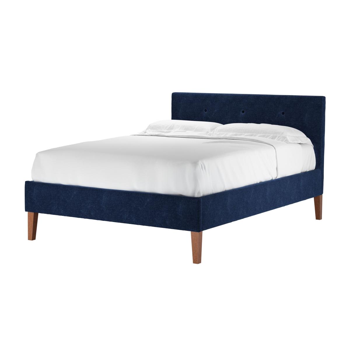 Avery 100cm Double Bed in Port Royal Aquaclean Clever Chenille – image 1