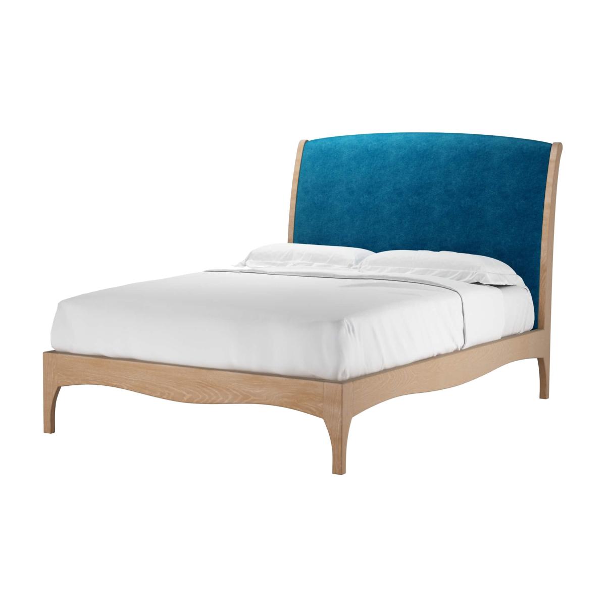 Perfectly Pristine Emilia Double Bed in Scuba Smart Velvet - sofa.com
