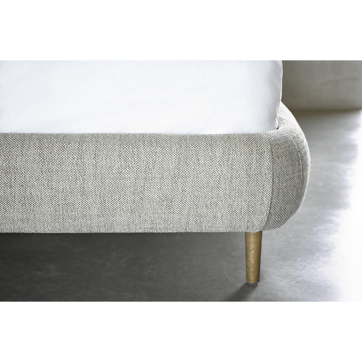 Florence Double Bed in Portland blue Brushstroke – image 5