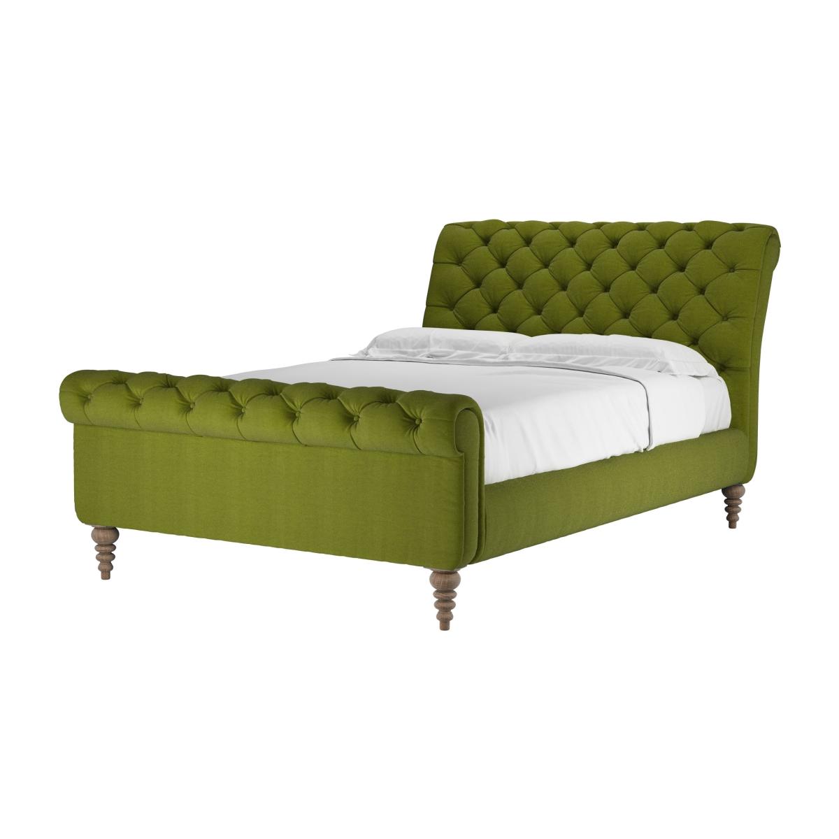 Knightsbridge Double Bed in Vine Leaf Organic Smart Cotton – image 1
