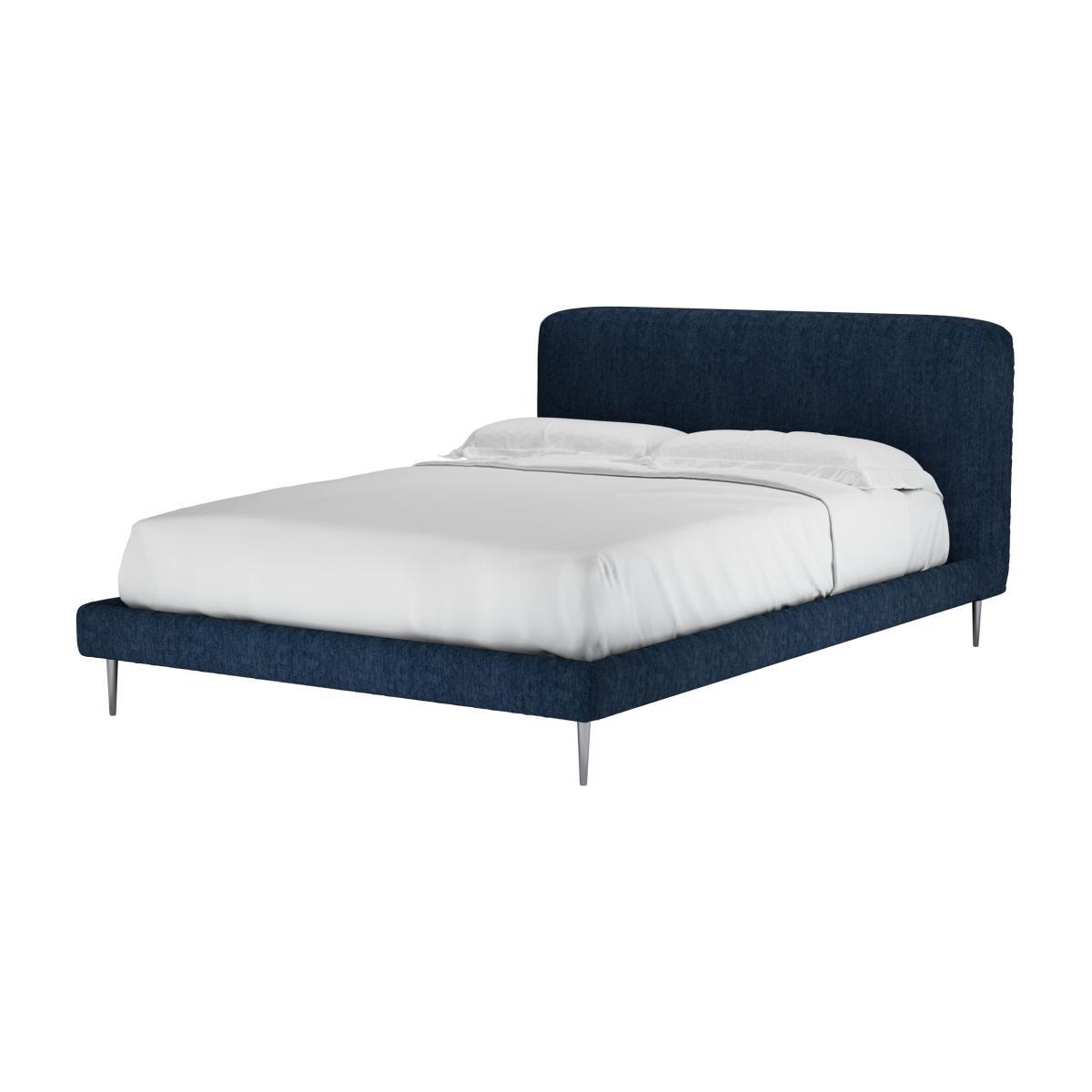 Lucy Double Bed in Channel Blue Sandgate - sofa.com – image 1