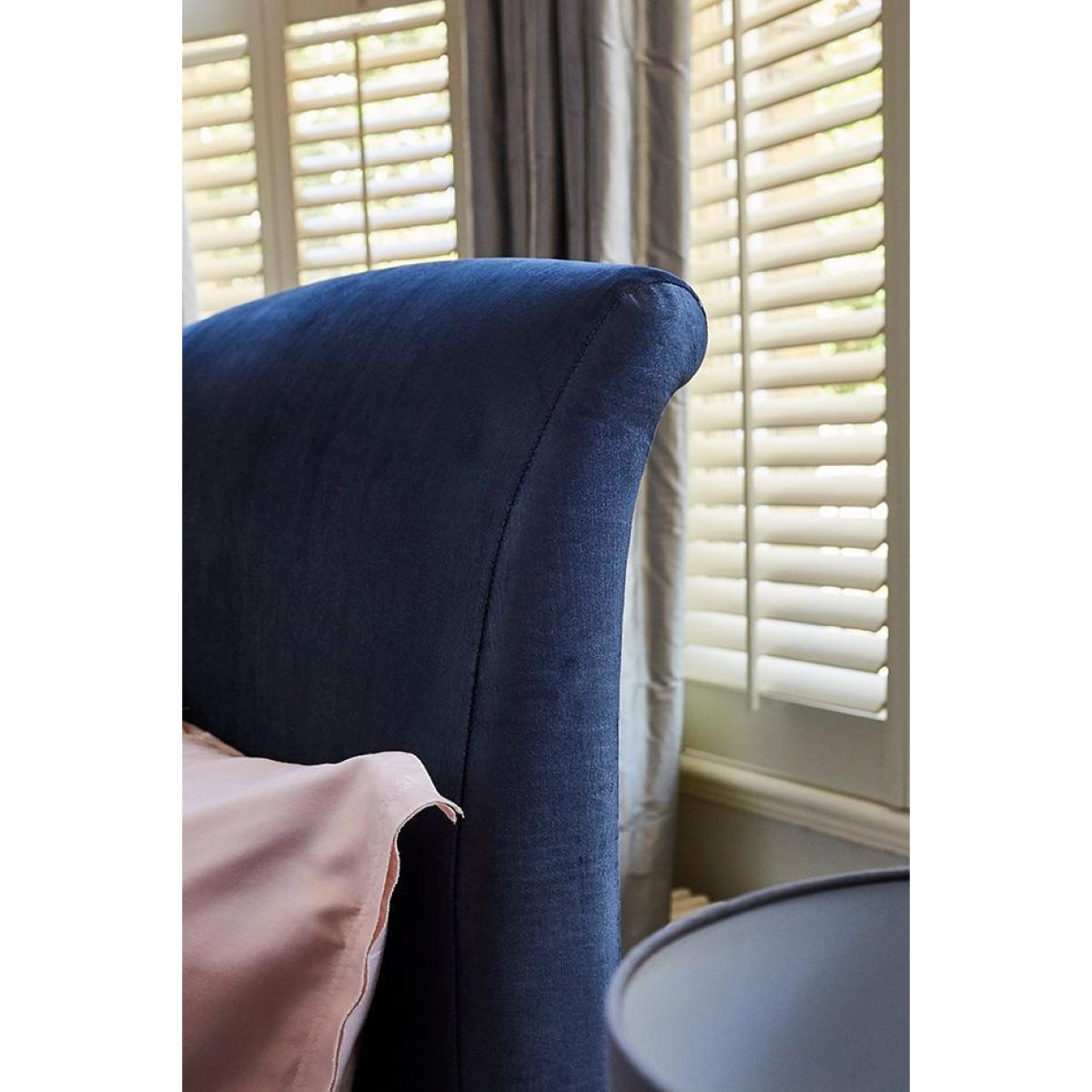 Thea Double Bed in Nordic Pine Hygge Chunky Weave – image 3