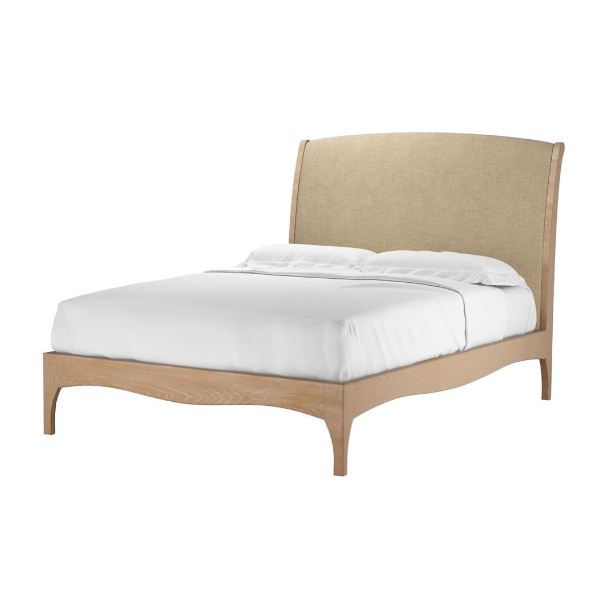 Emilia Double Bed in Nordic Pine Hygge Chunky Weave – image 1