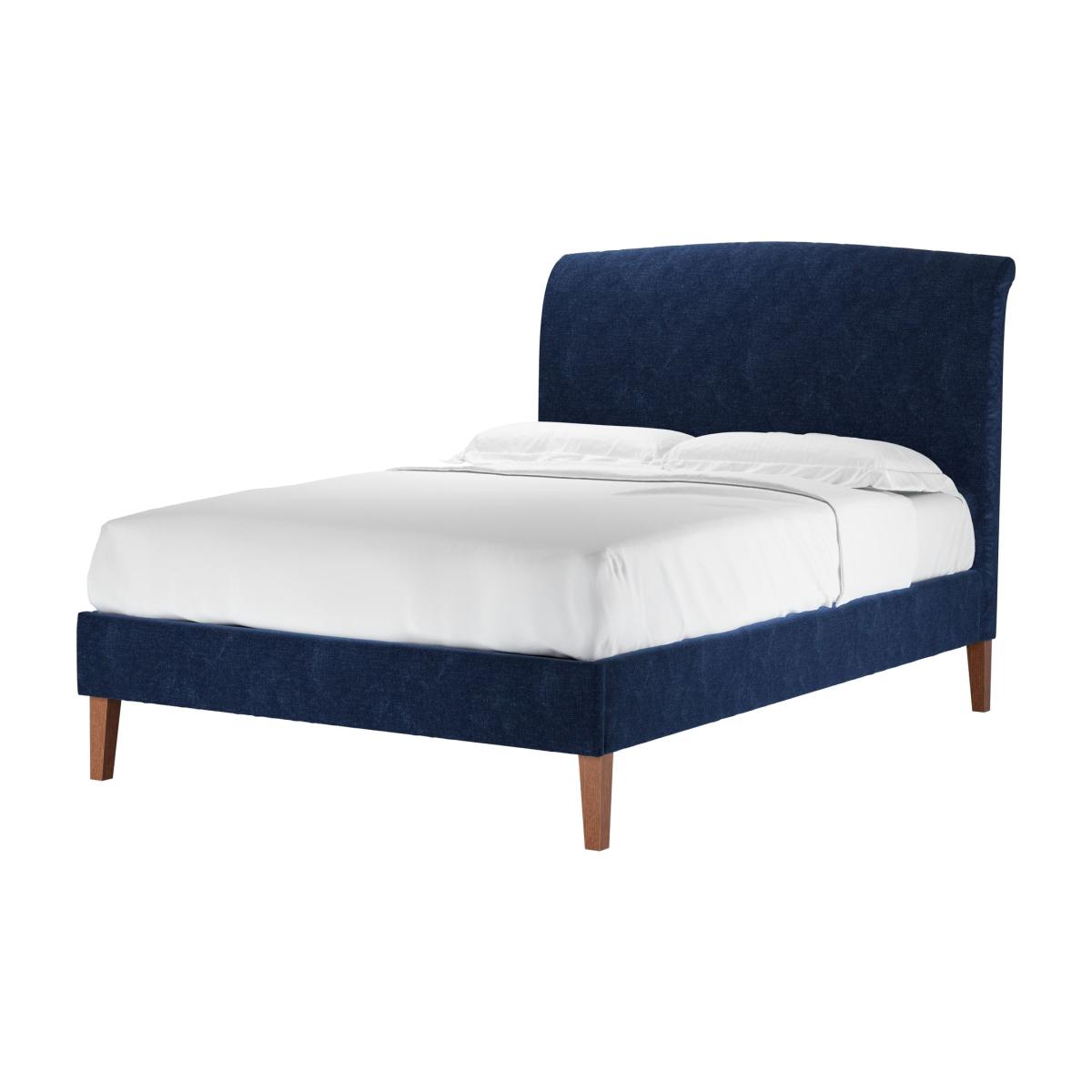 Thea Double Bed in Port Royal Aquaclean Clever Chenille – image 1