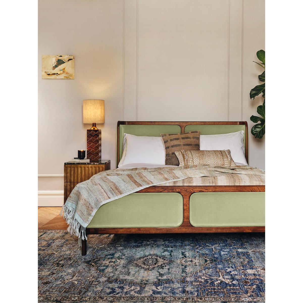 Belsa Bed, Double, Sage UK – image 1