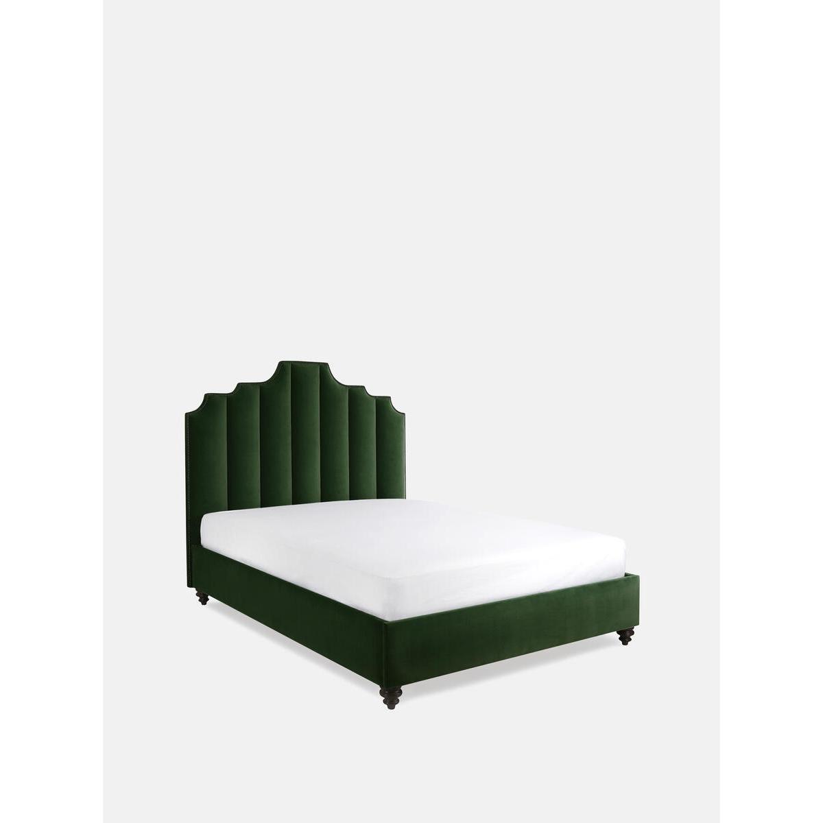Gerrard Bed, Double, Velvet Forest – image 2