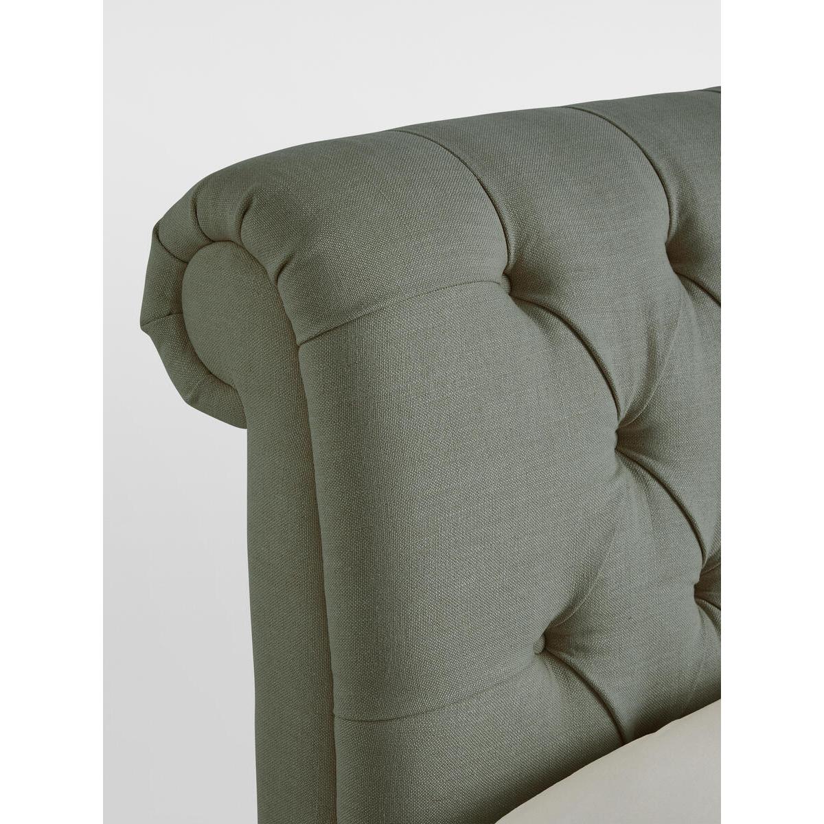 Foxcote Bed, Double, Linen Loden – image 5