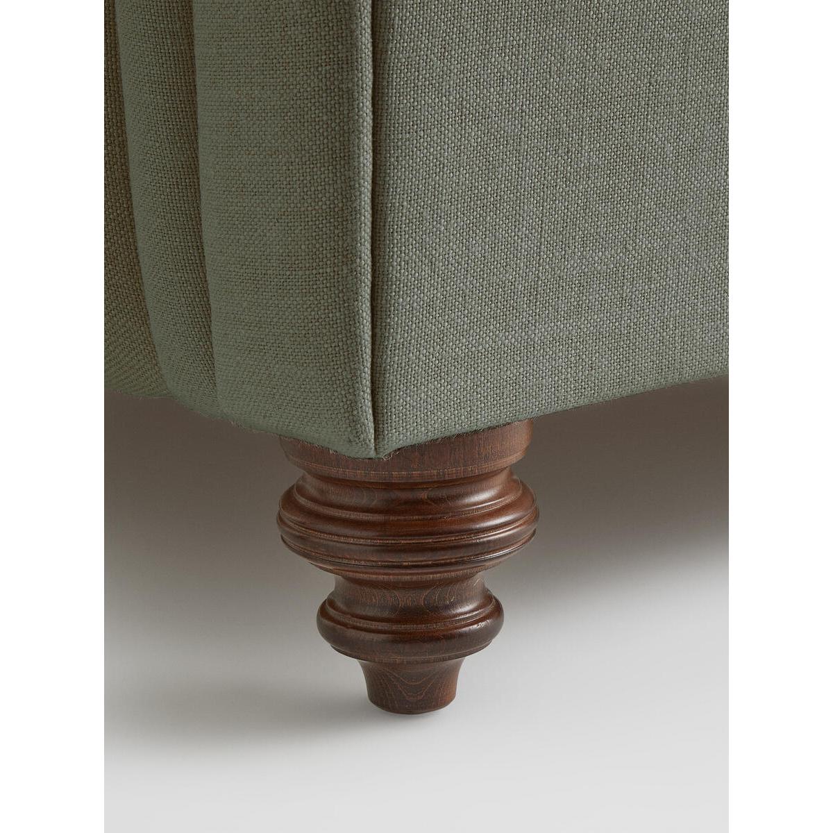 Foxcote Bed, Double, Linen Loden – image 6