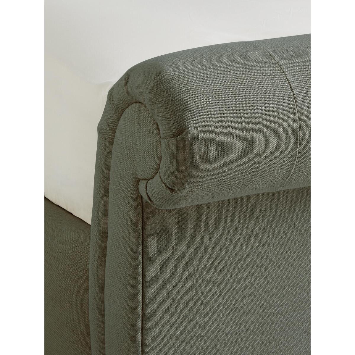 Foxcote Bed, Double, Linen Loden – image 7