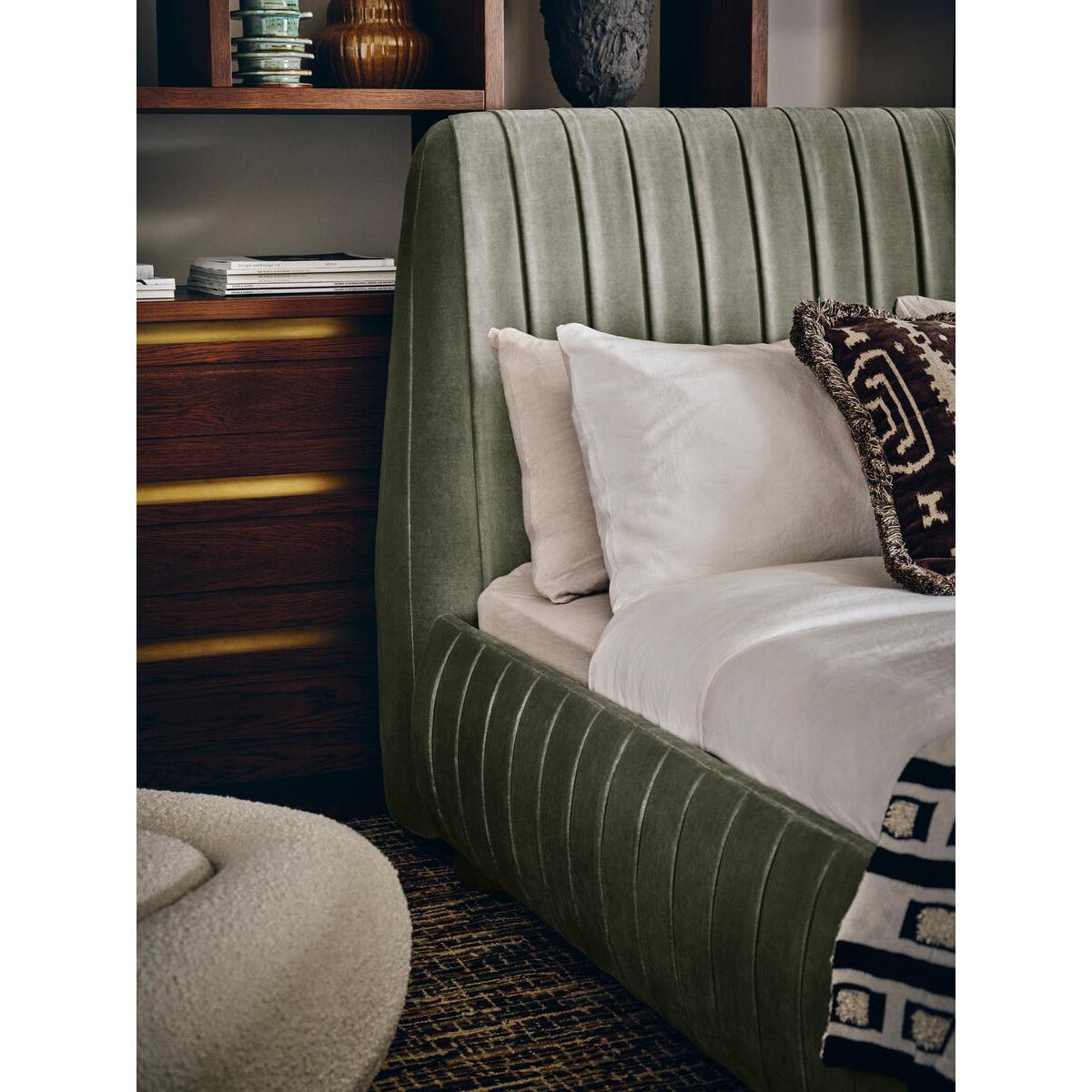 Vivienne Bed, Double, Velvet Fern UK – image 3