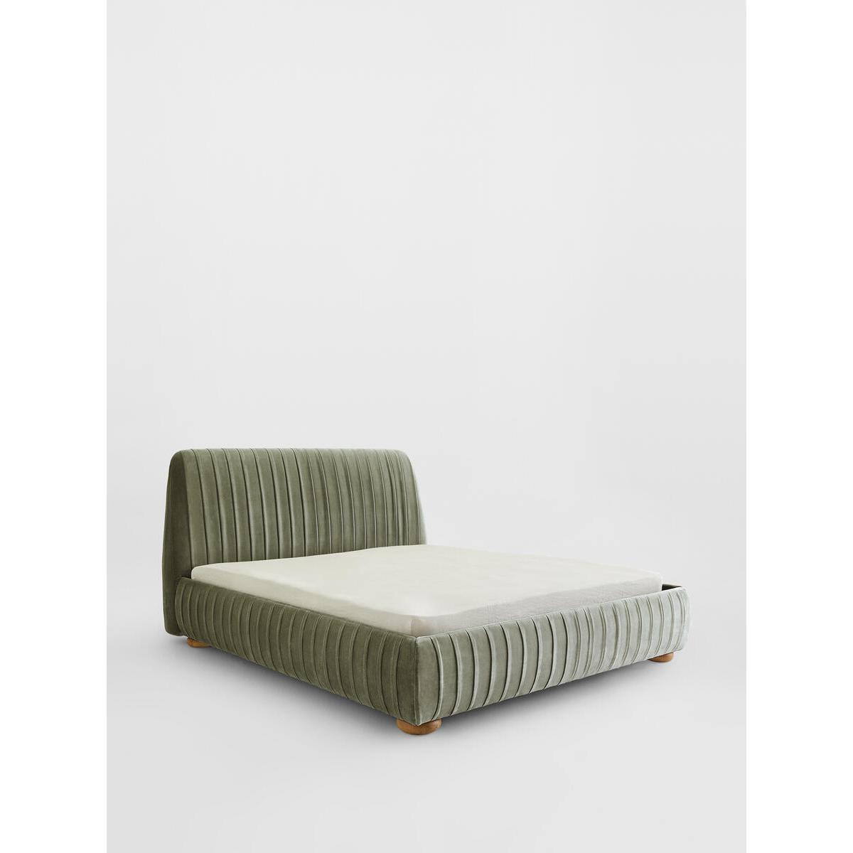 Vivienne Bed, Double, Velvet Fern UK – image 4