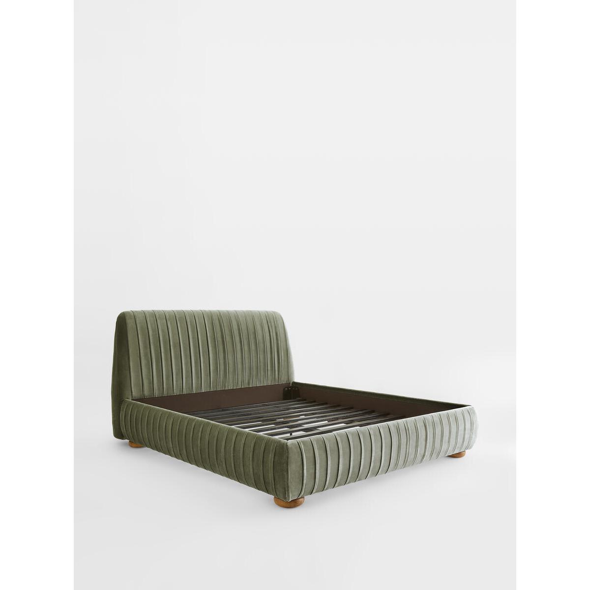 Vivienne Bed, Double, Velvet Fern UK – image 5