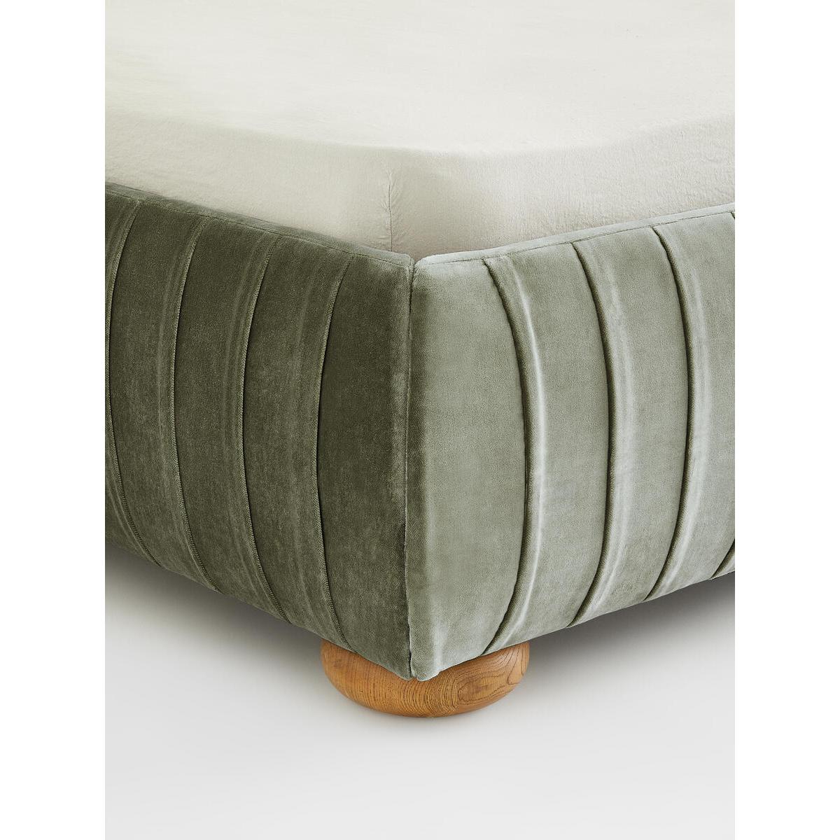 Vivienne Bed, Double, Velvet Fern UK – image 7