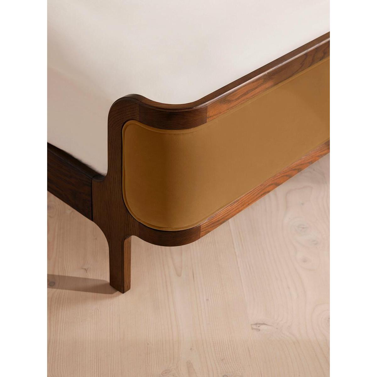 Belsa Bed, Double, Velvet, Olive – image 6