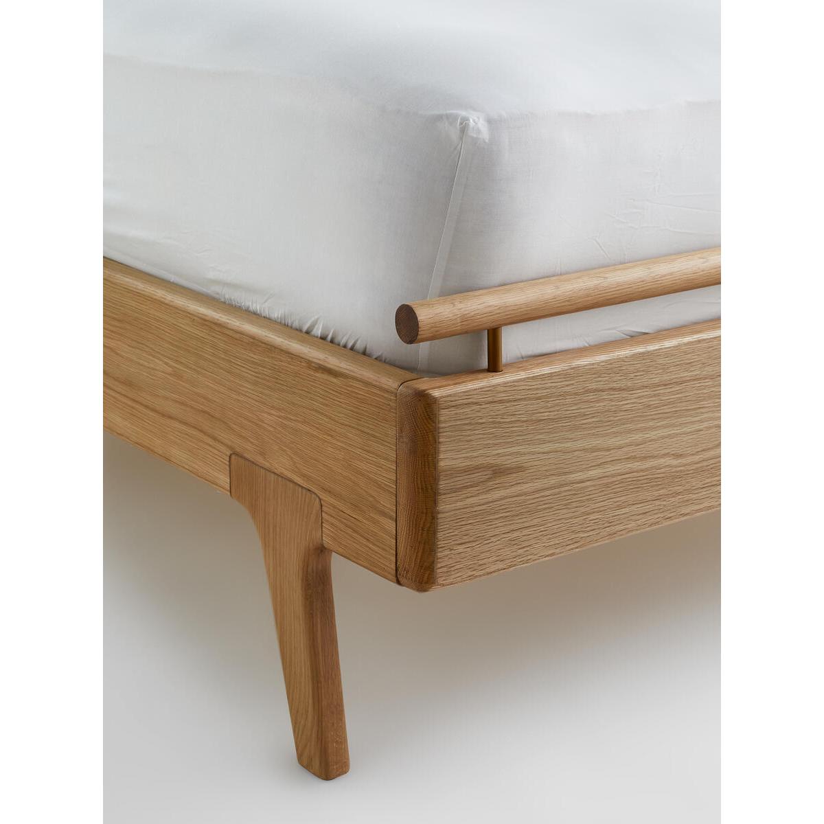 Karina Bed, Natural Linen Double – image 6