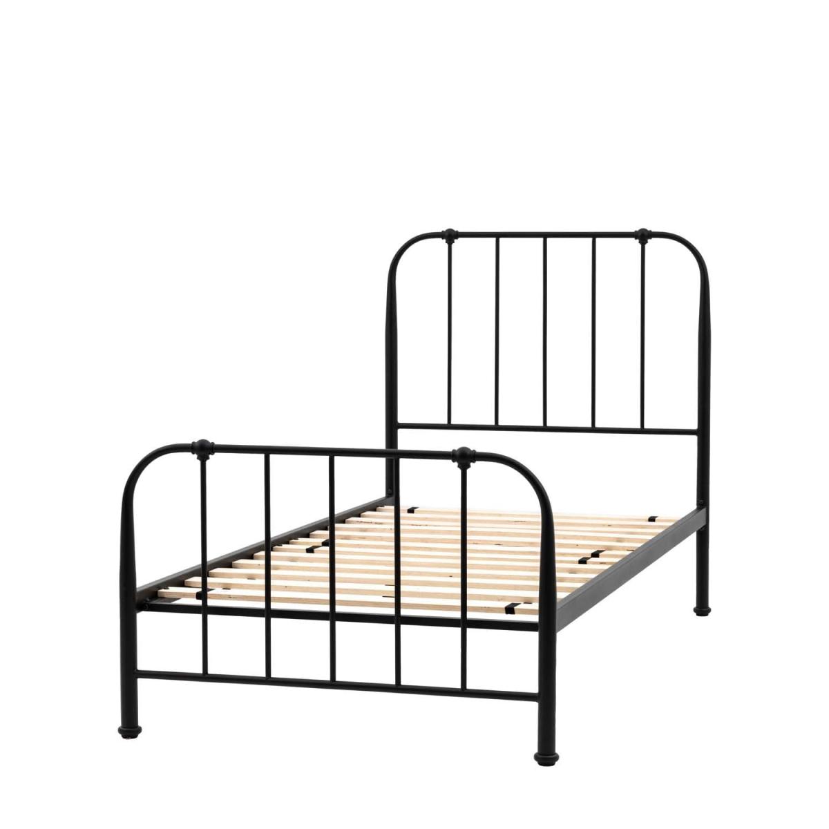 Lamba Metal Bed - Black - Lamba Double Bed in Black – image 4