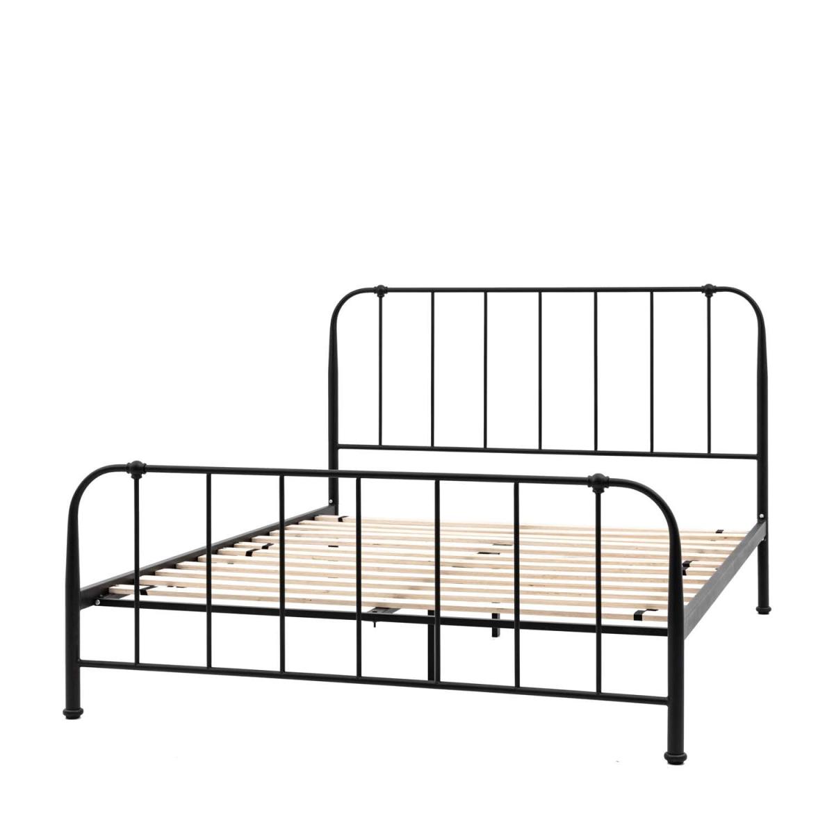 Lamba Metal Bed - Black - Lamba Double Bed in Black – image 6