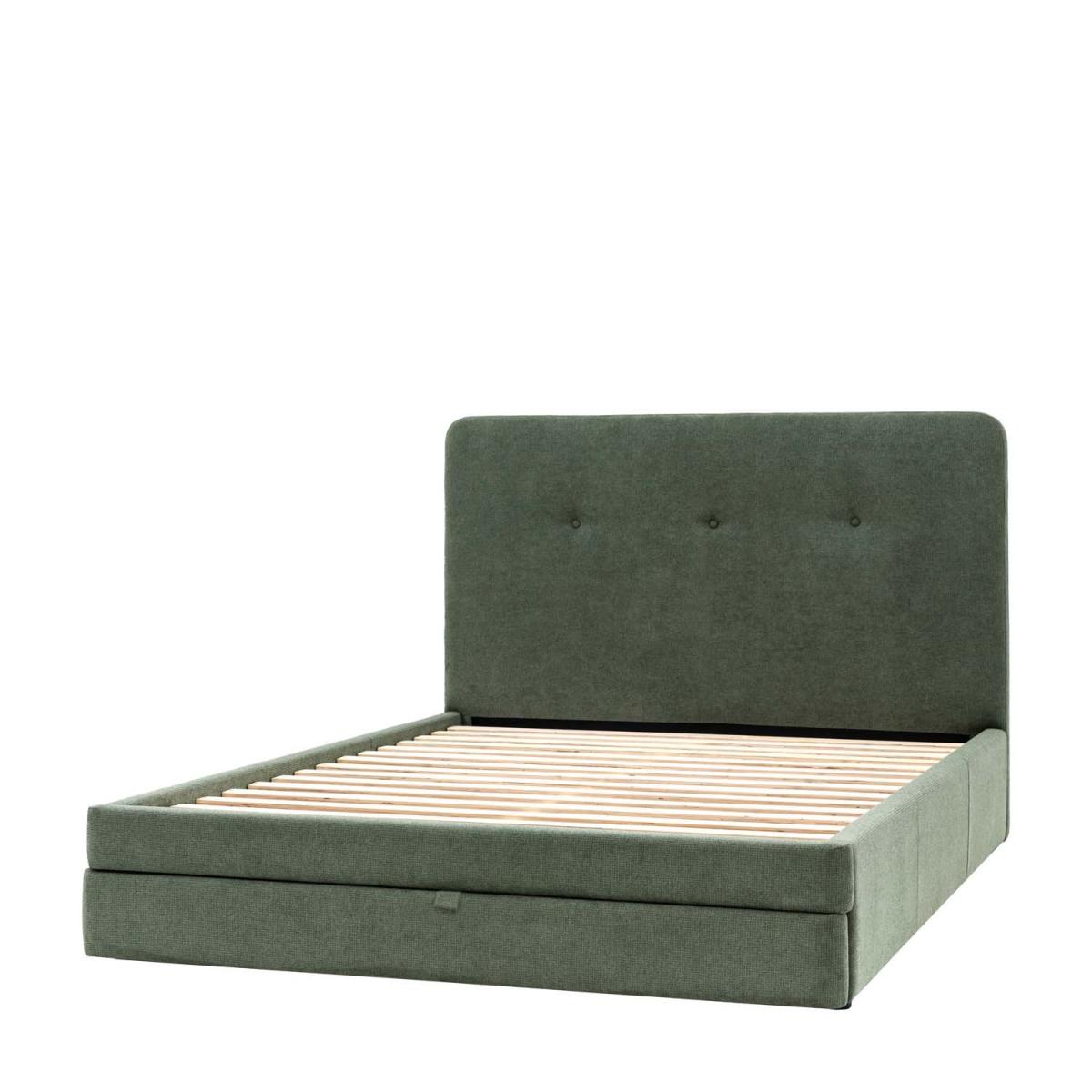 Malpas Bed - Green - Malpas Double Bed in Green – image 2