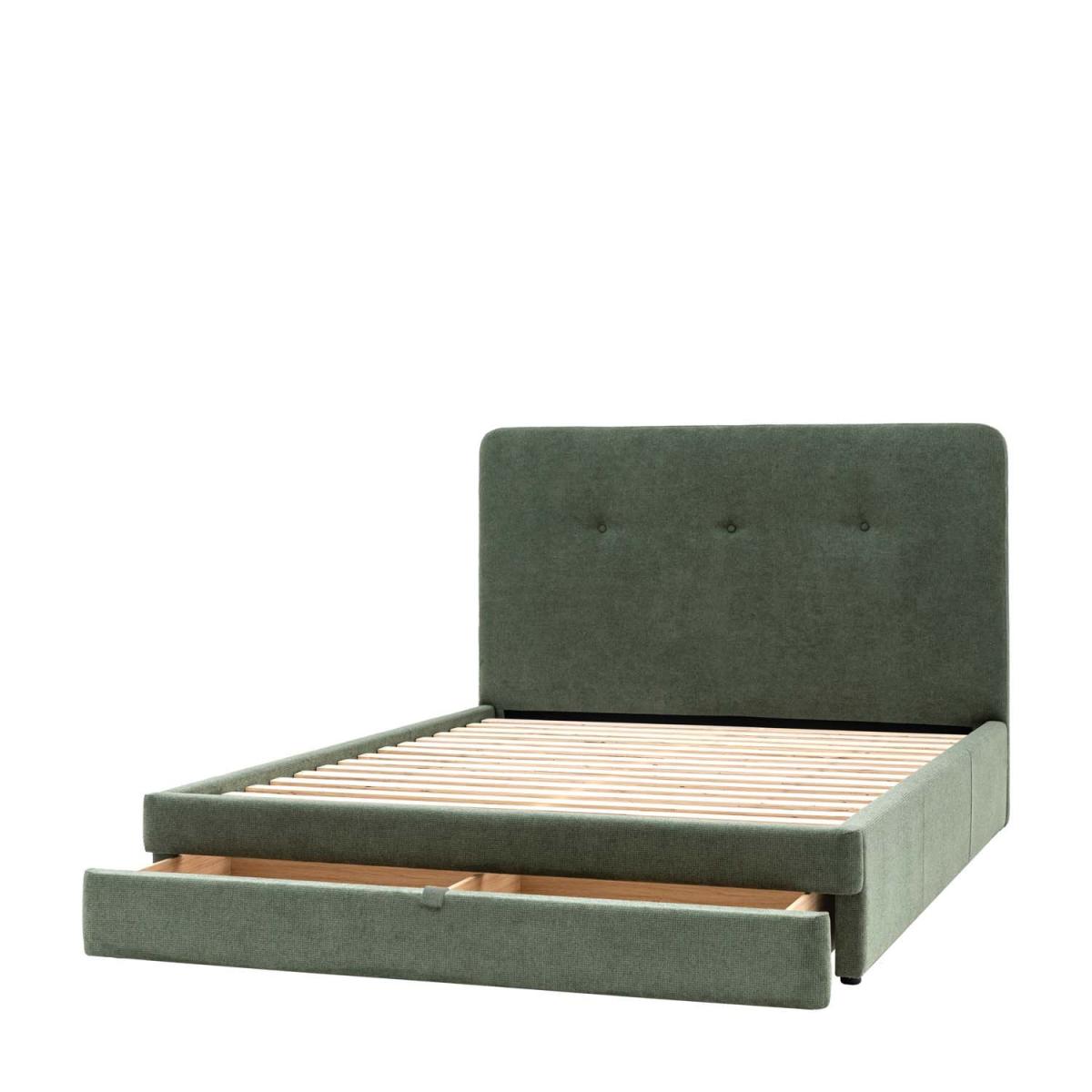 Malpas Bed - Green - Malpas Double Bed in Green – image 4