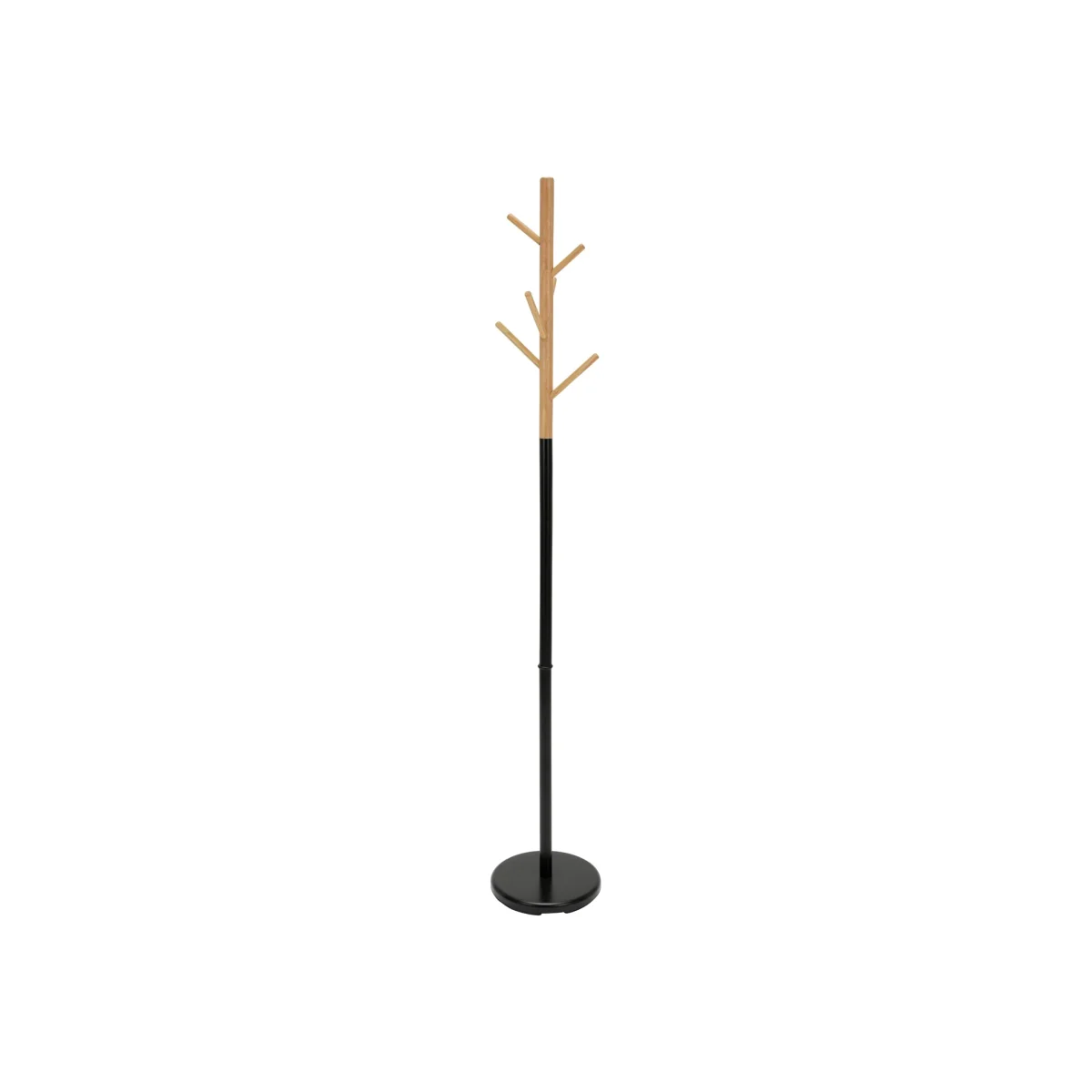 Habitat Wooden Coat Stand - Black