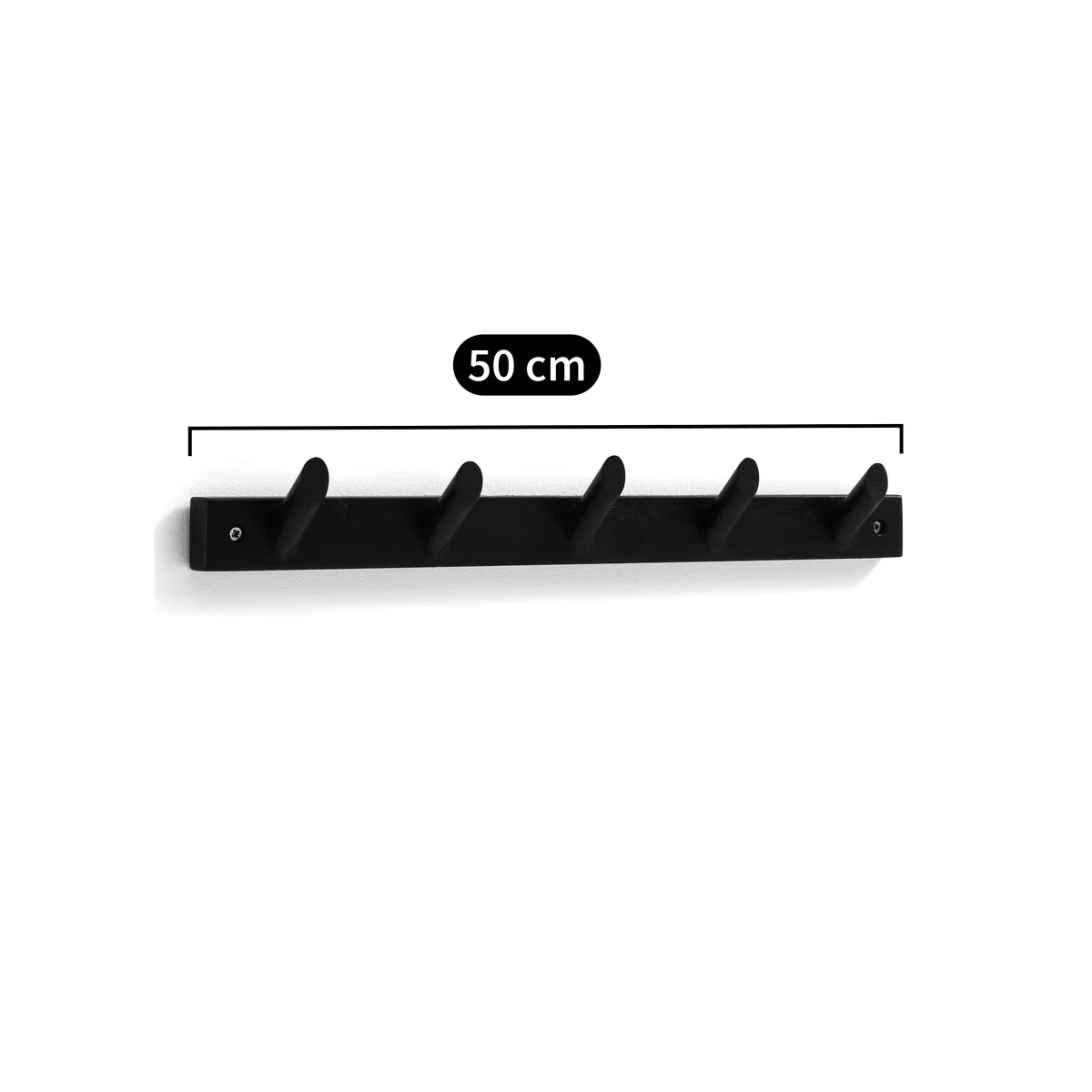 Slofia Solid Birch 5-Hook Coat Rack – image 5