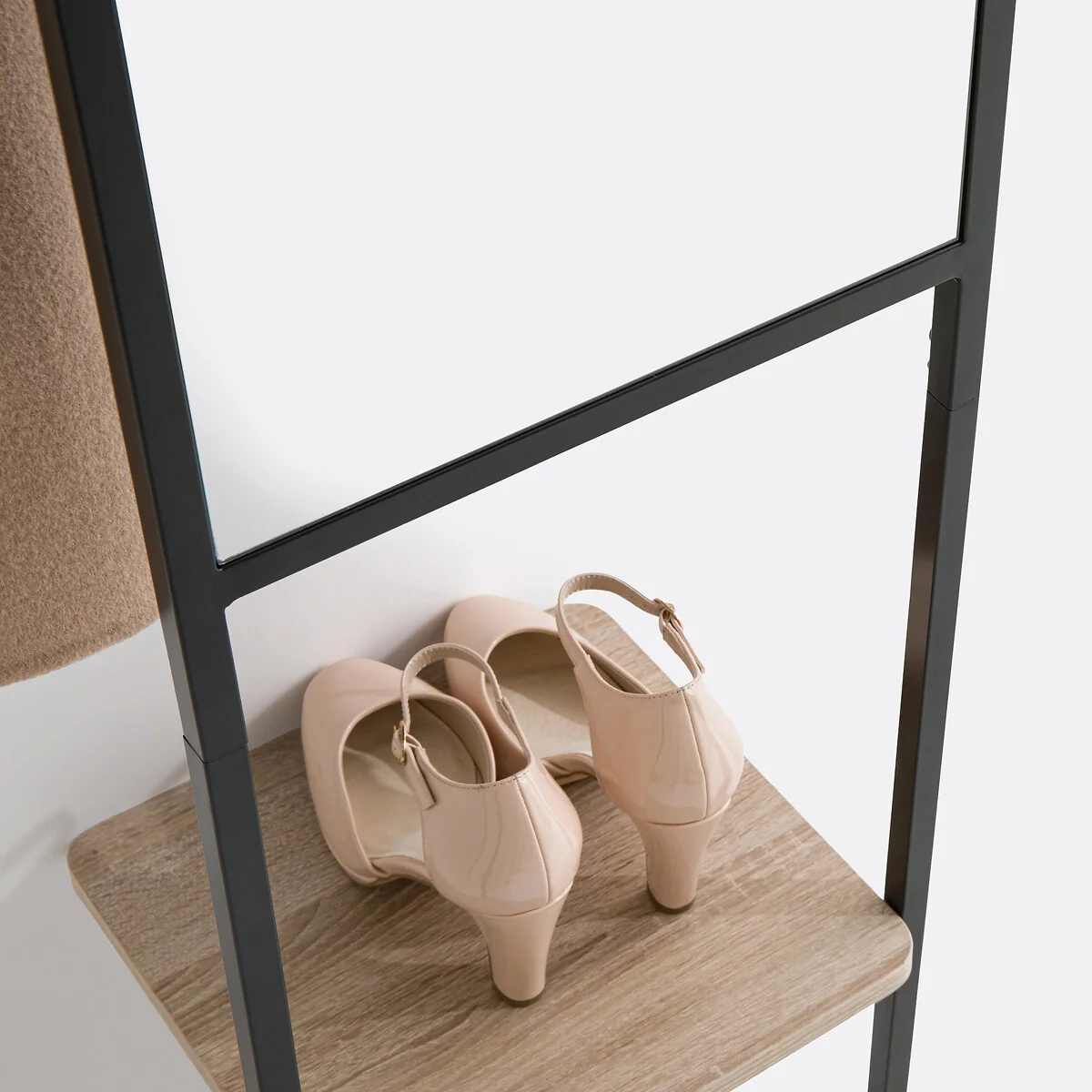 Horta Wall Coat Rack with Mirror – image 4