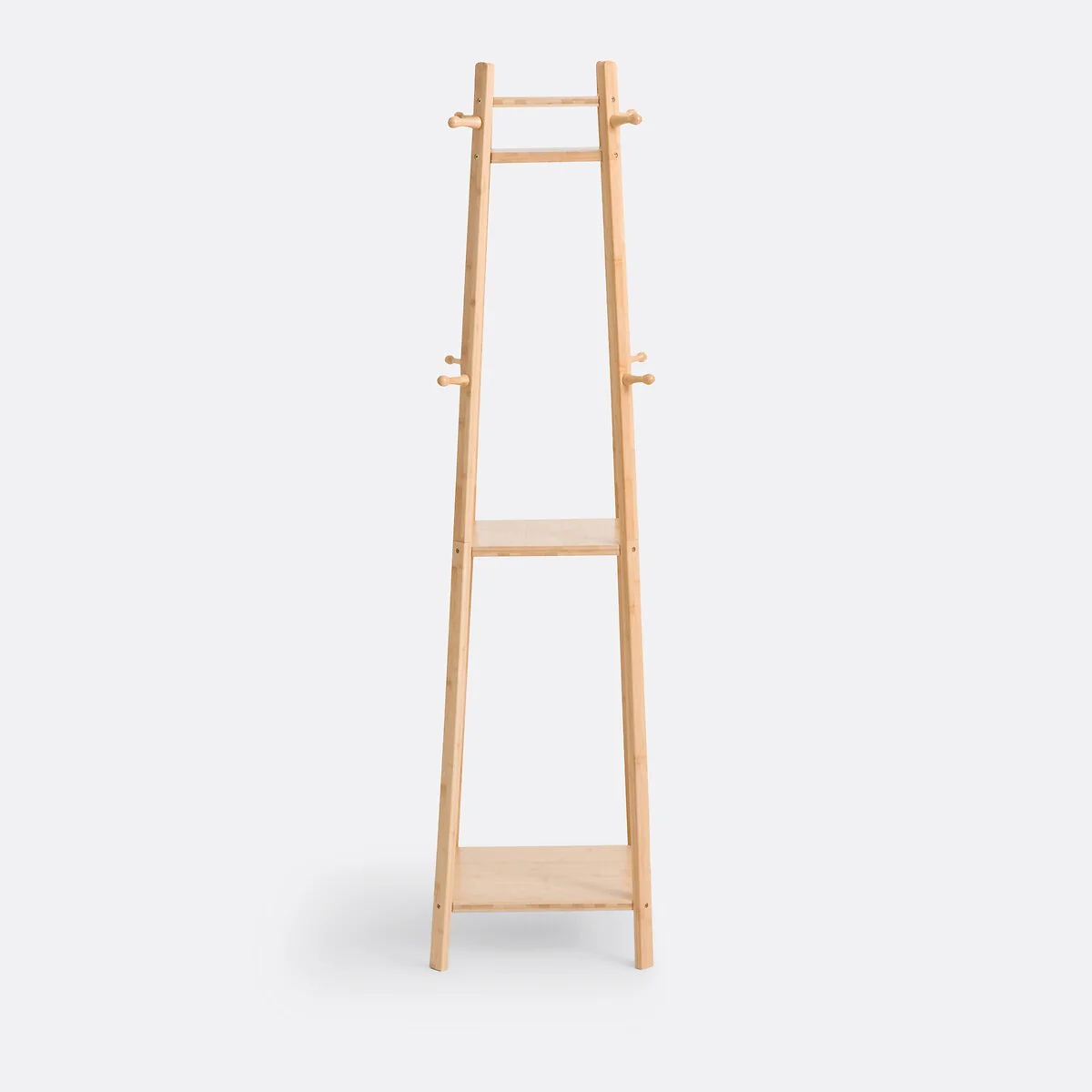 Lorna Bamboo Coat Rack – image 2