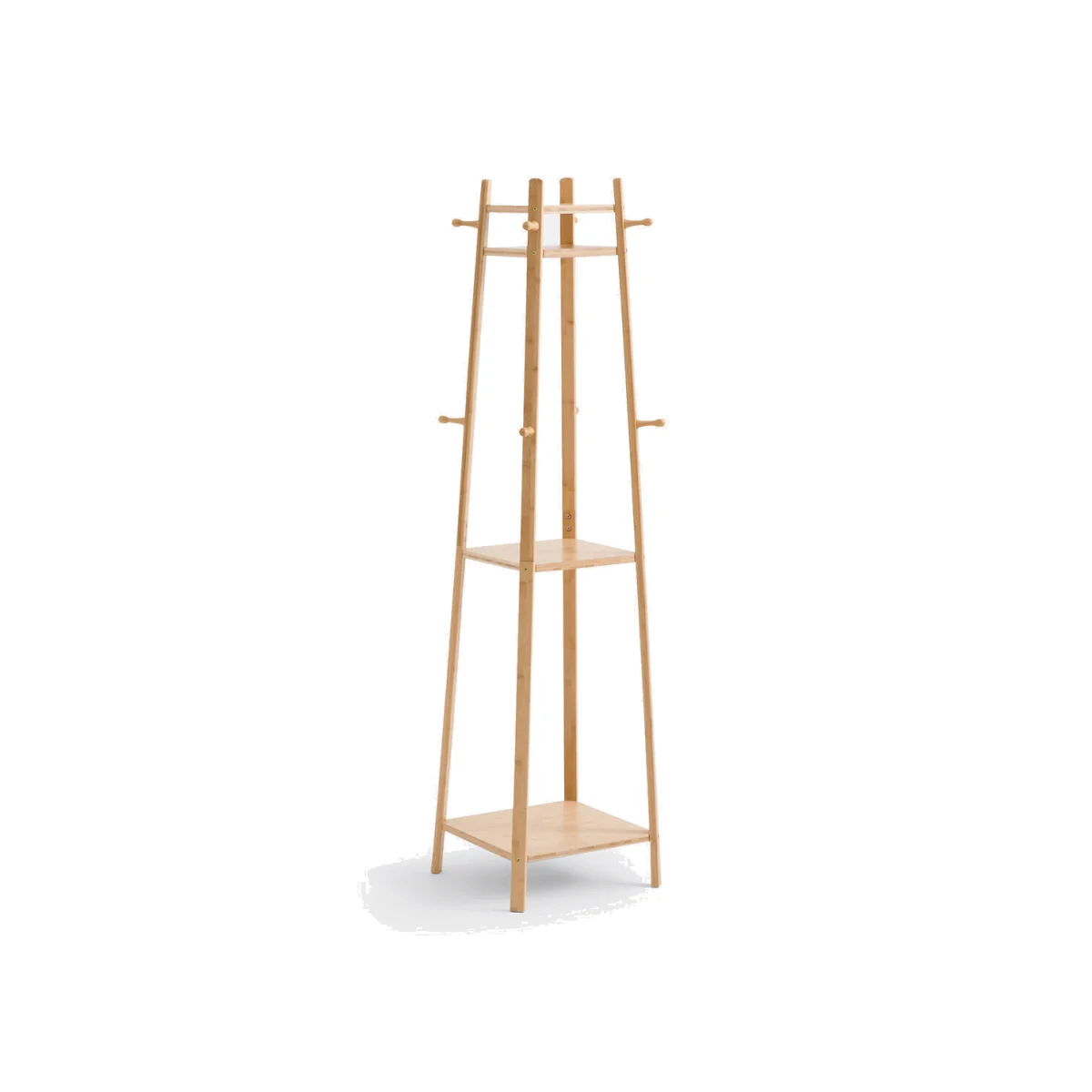 Lorna Bamboo Coat Rack – image 1
