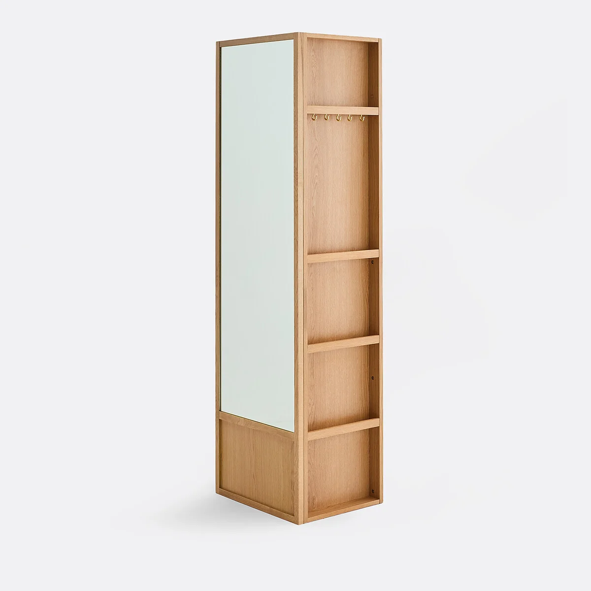 Senssia Reversible Hallway Coat Rack with Mirror – image 3