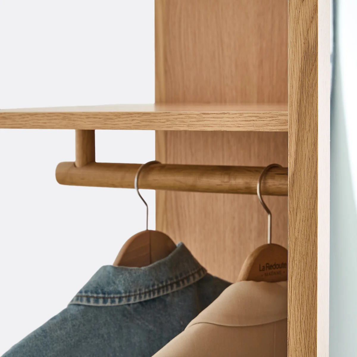 Senssia Reversible Hallway Coat Rack with Mirror – image 7