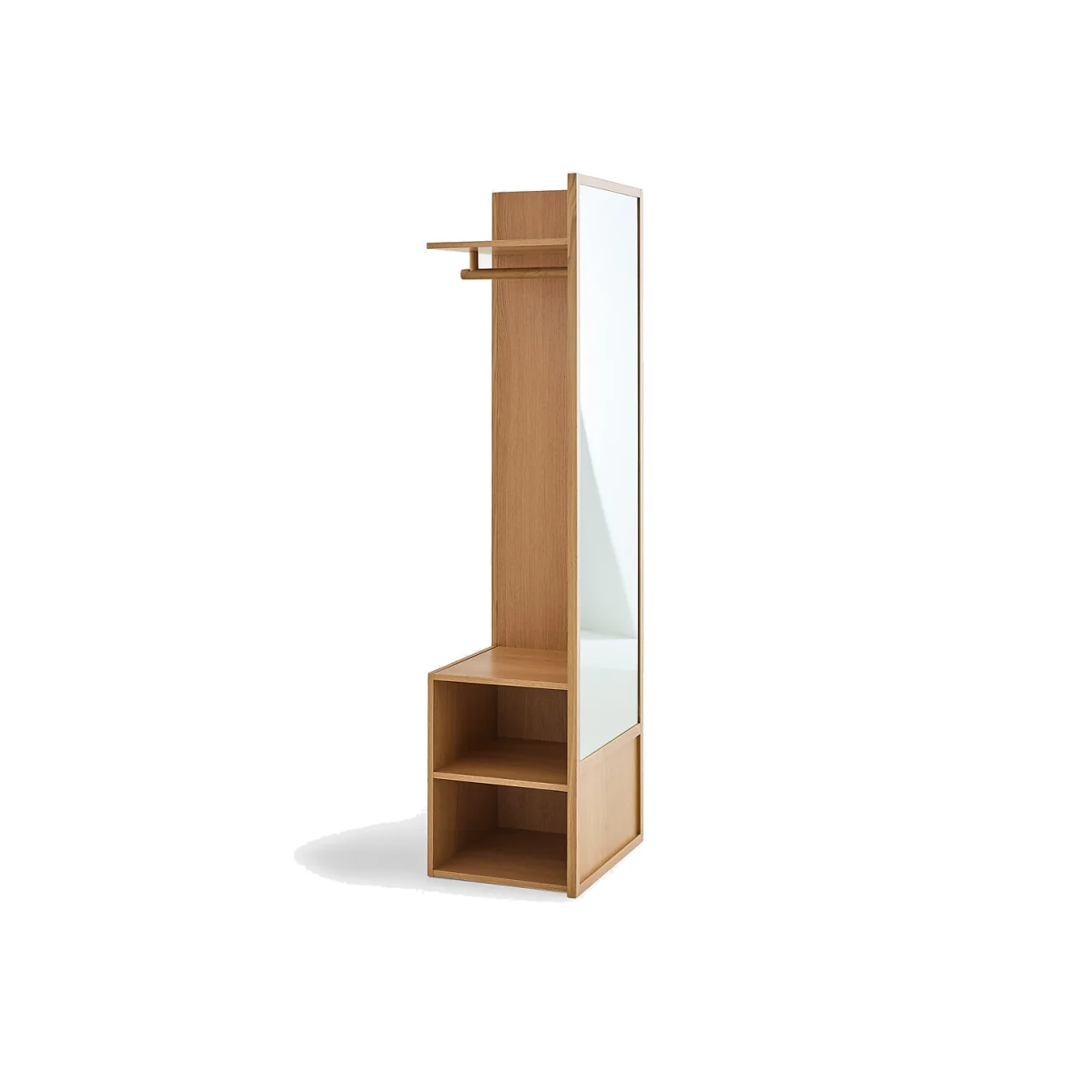 Senssia Reversible Hallway Coat Rack with Mirror – image 1