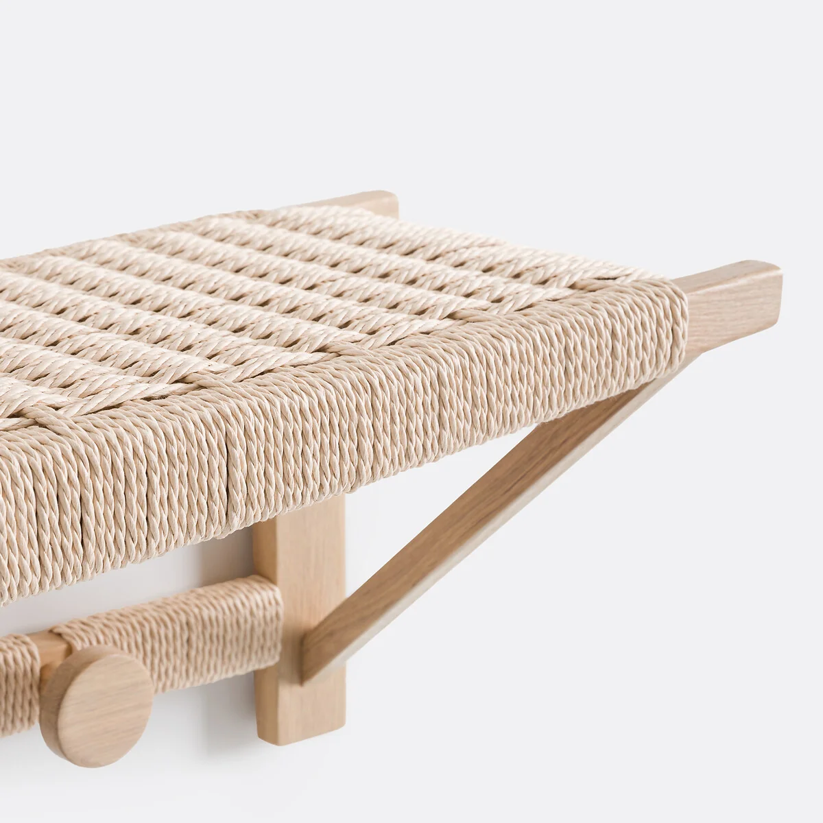 Kioto Wall-Mounted Coat Rack in Oak – image 5