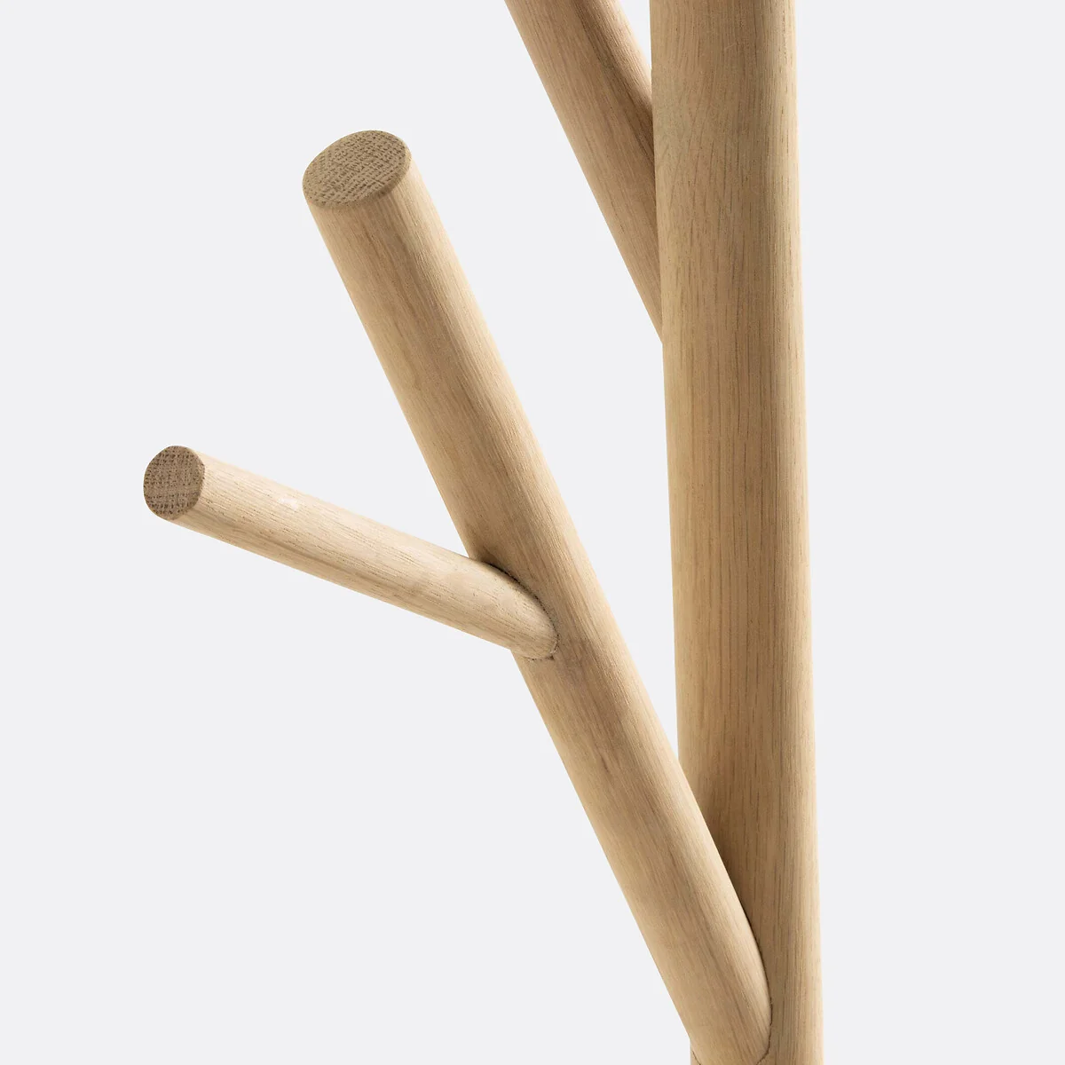 Selfrid Oak and Veneered Coat Rack – image 3