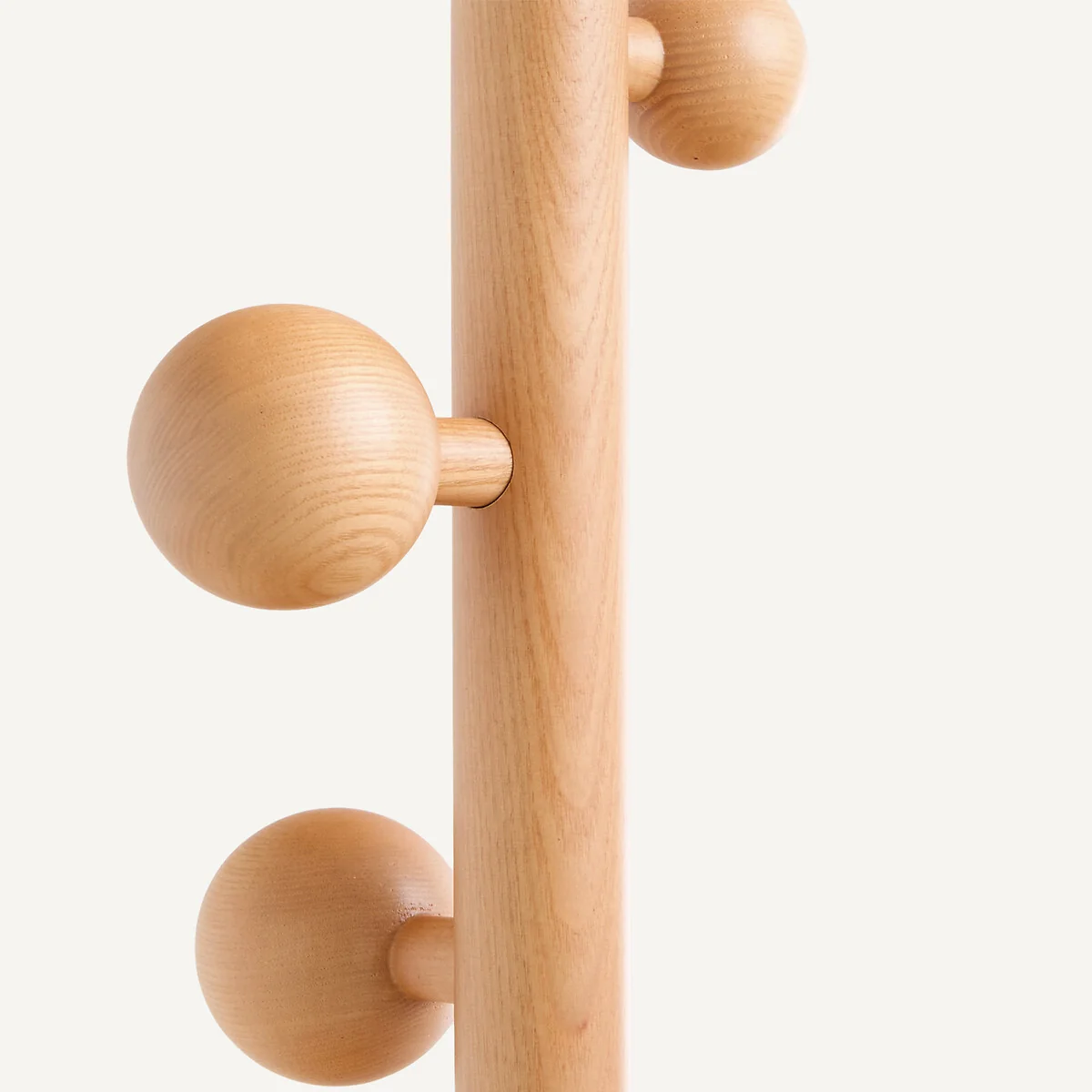 Clementine Solid Ash Coat Stand – image 2