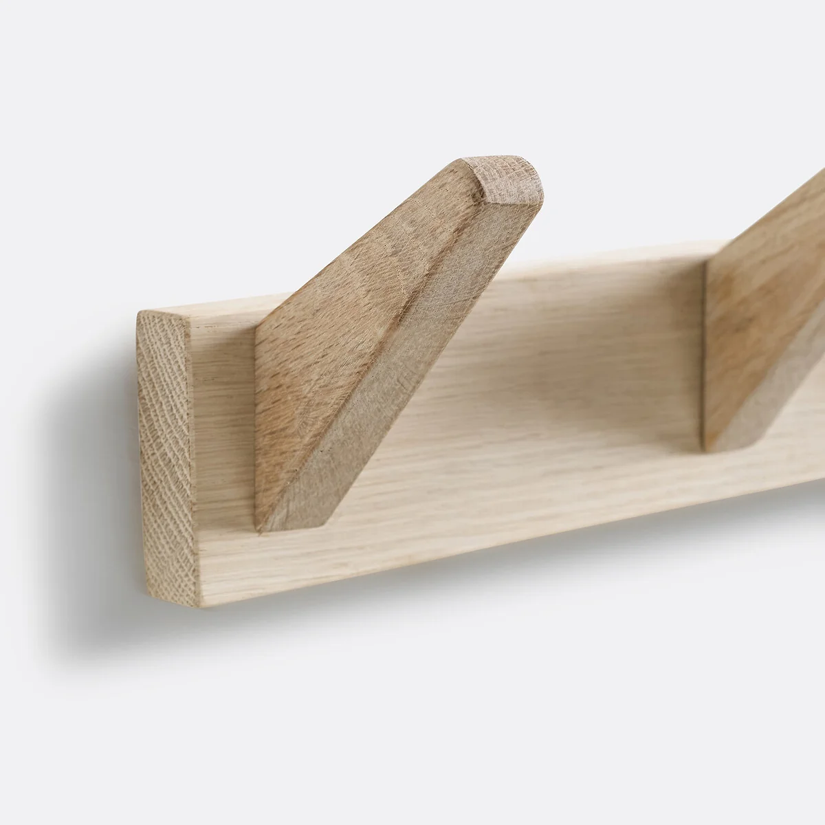 Selfrid Oak Coat Rack with 5 Hooks – image 5