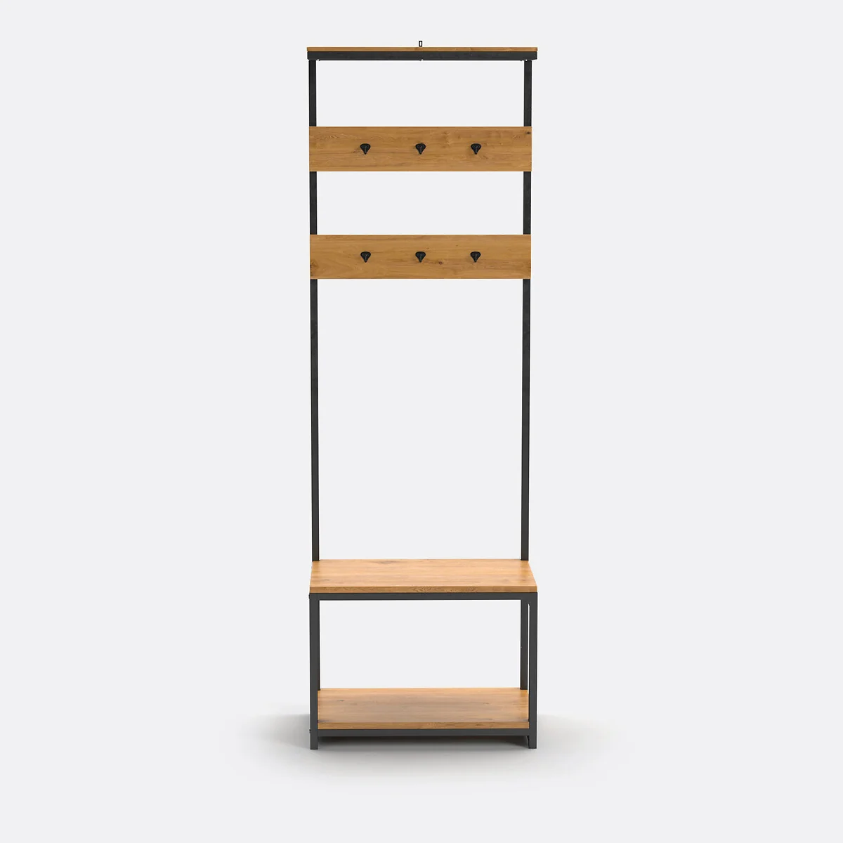 Hiba Hallway Coat Rack & Bench – image 3