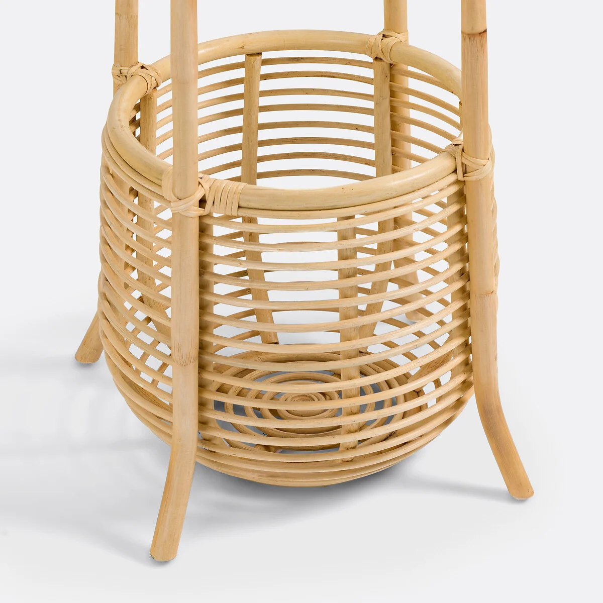 Aya Rattan Basket Coat Rack – image 5