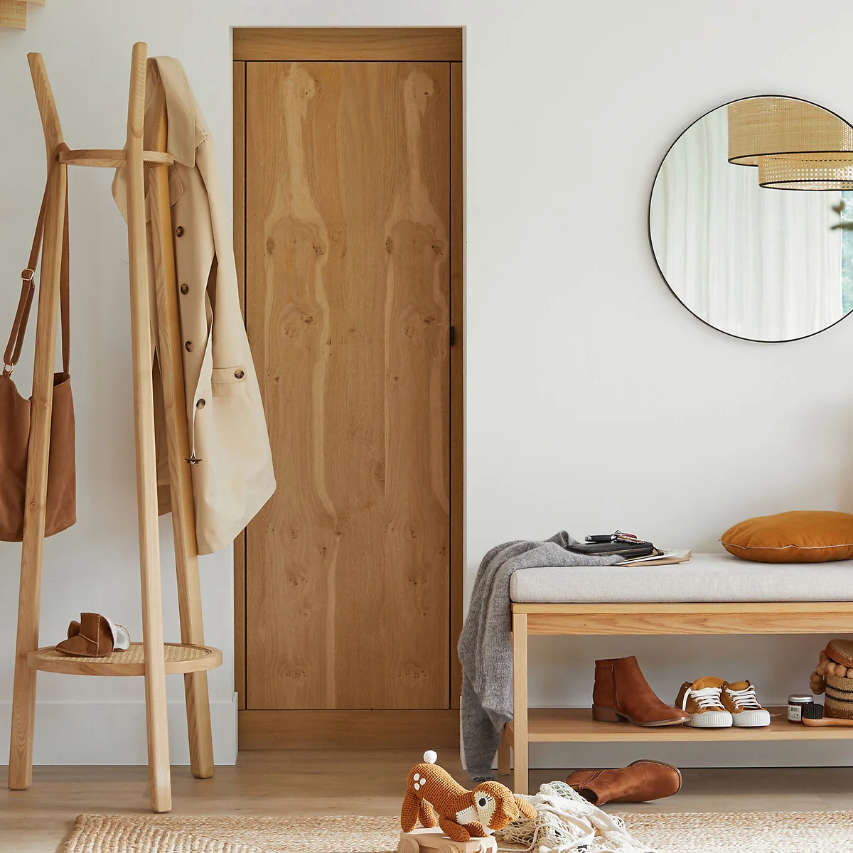 Buisseau Ash Coat Rack – image 2