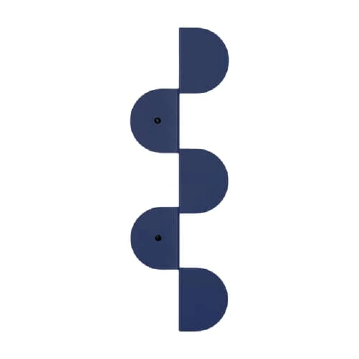 Vibes Wall coat rack metal blue / L 37.3 cm - NOBODINOZ – image 2